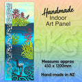 Pūkeko Harakeke Indoor Art Panel