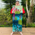 Pūkeko Harakeke Indoor Art Panel