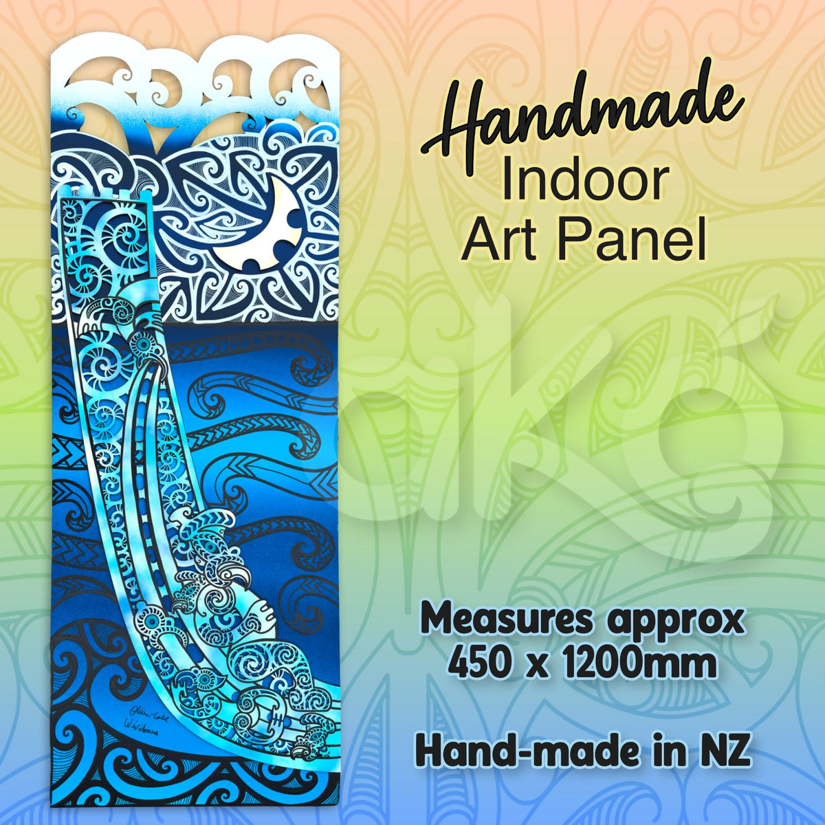 Taurapa (night) Indoor Art Panel