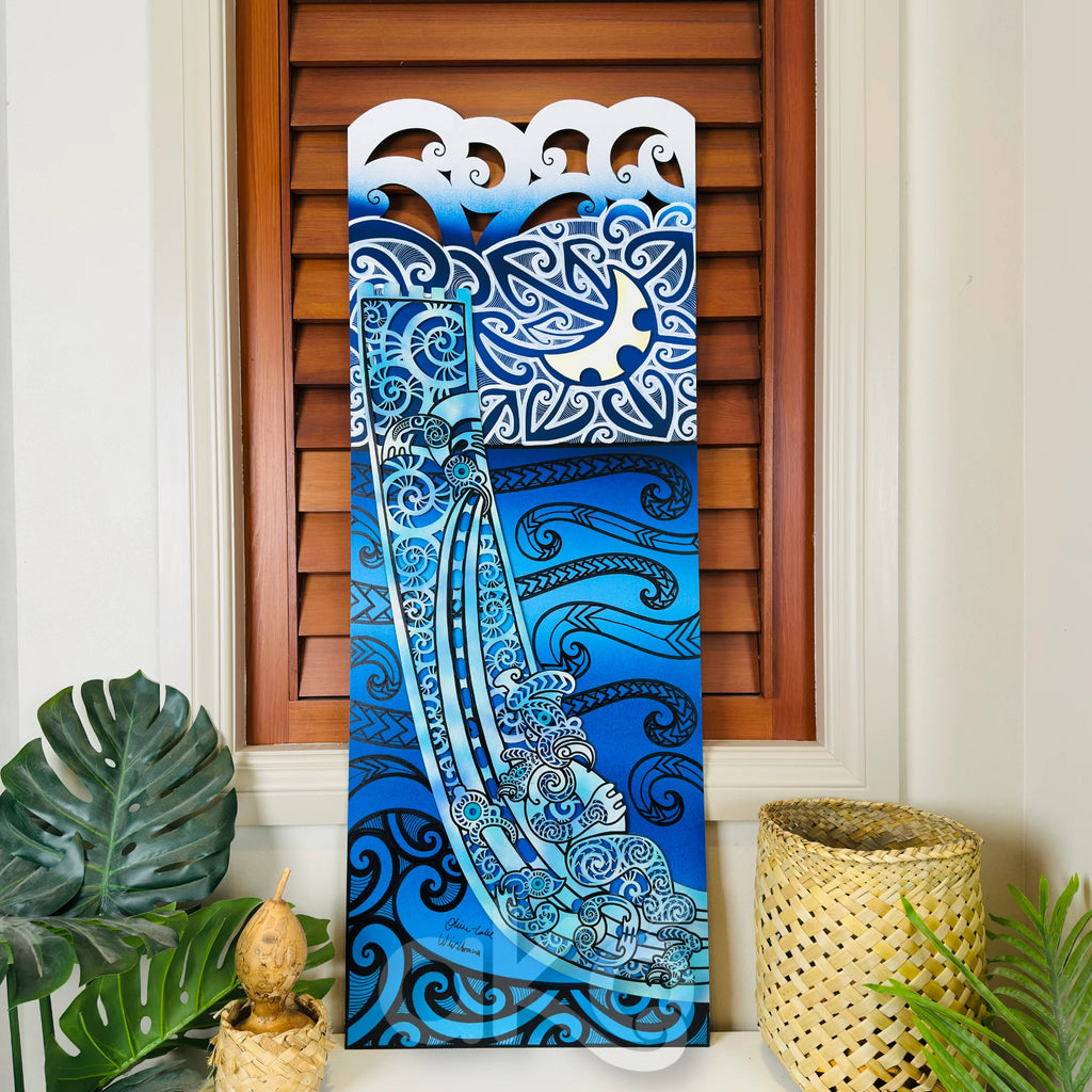 Taurapa (night) Indoor Art Panel