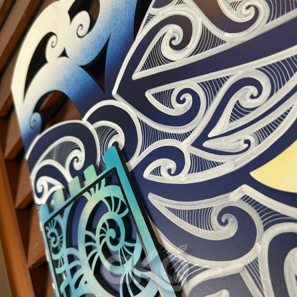 Taurapa (night) Indoor Art Panel