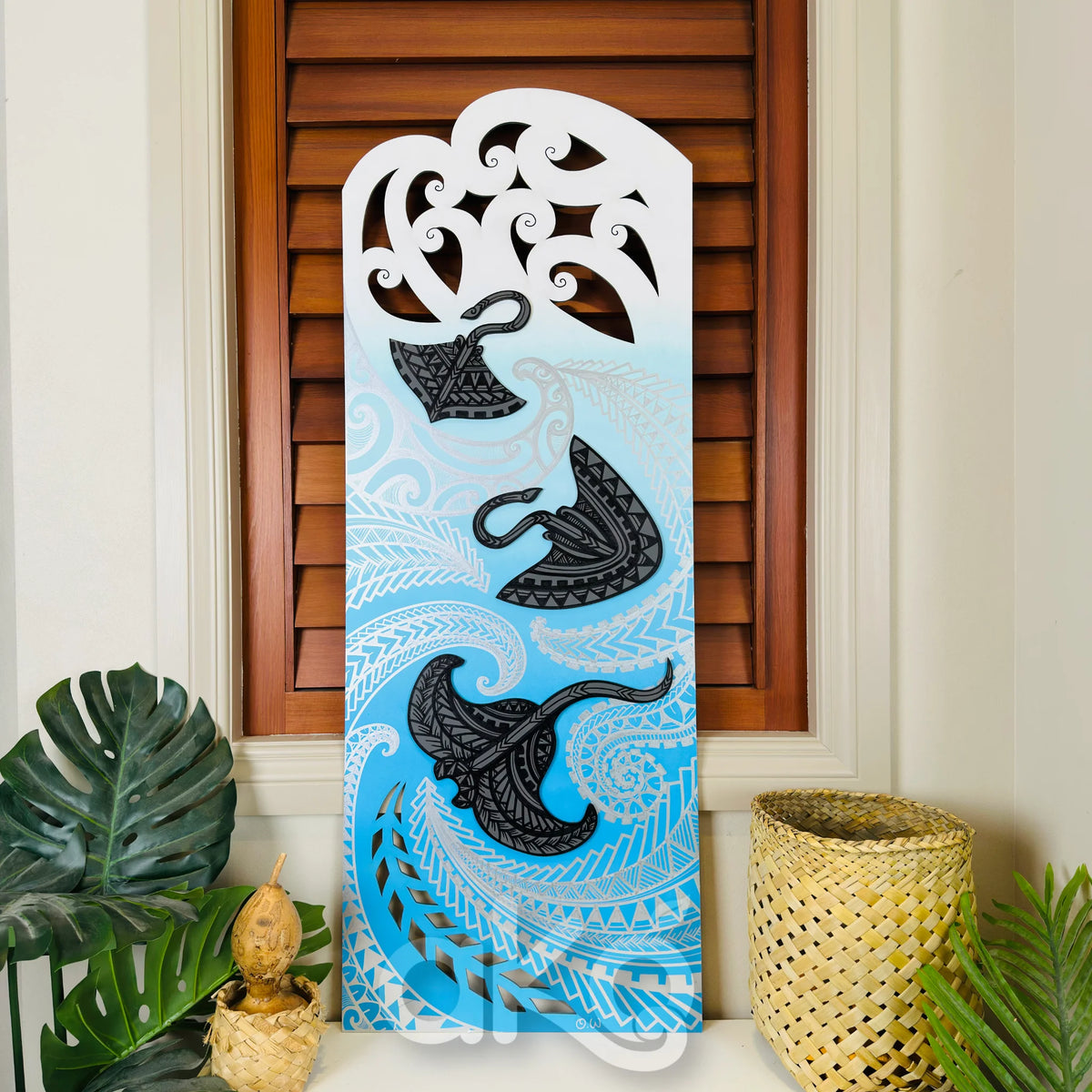 Whai (Pasifika) Indoor Art Panel