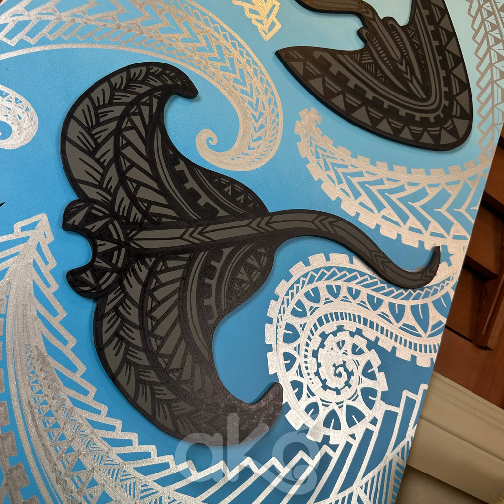 Whai (Pasifika) Indoor Art Panel