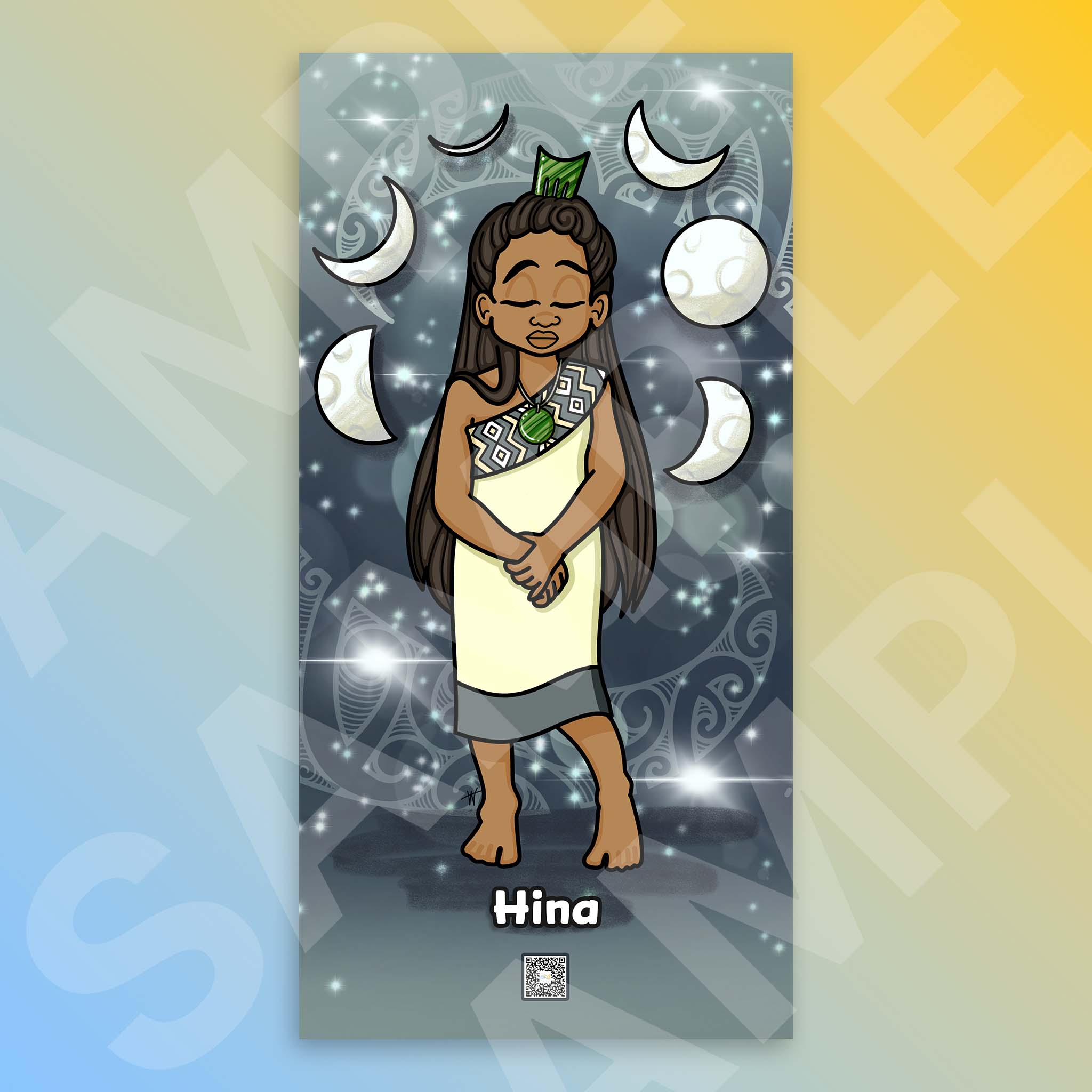 Hina Outdoor Art Panel