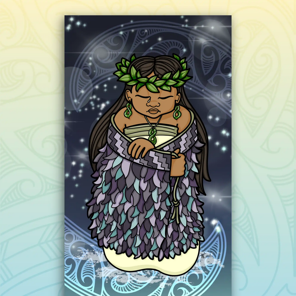 Hine-nui-te-pō Outdoor Art Panel