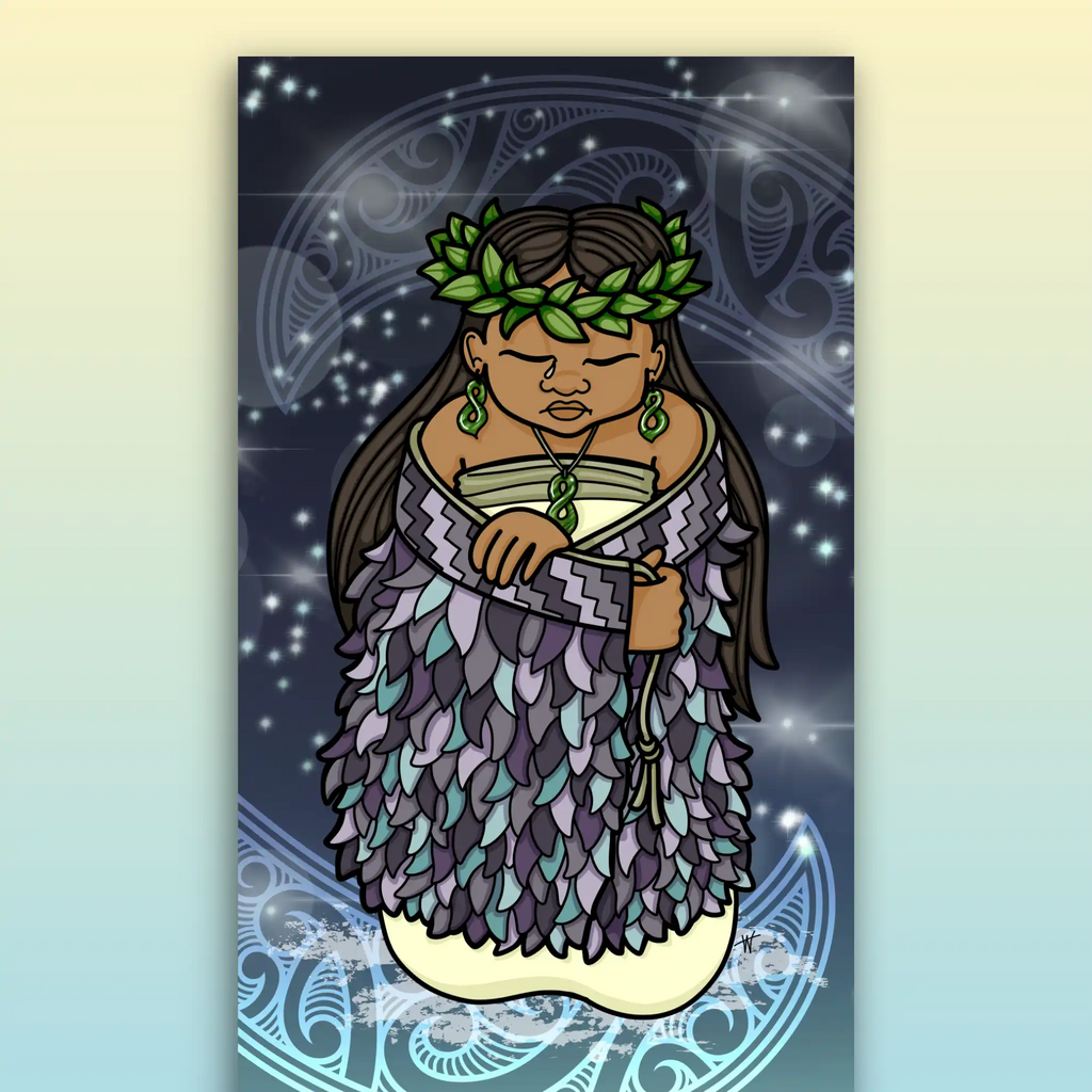 Hine-nui-te-pō Outdoor Art Panel