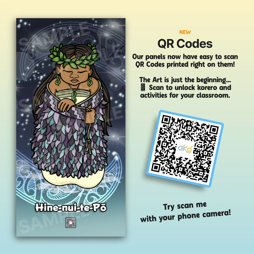 Hine-nui-te-pō Outdoor Art Panel