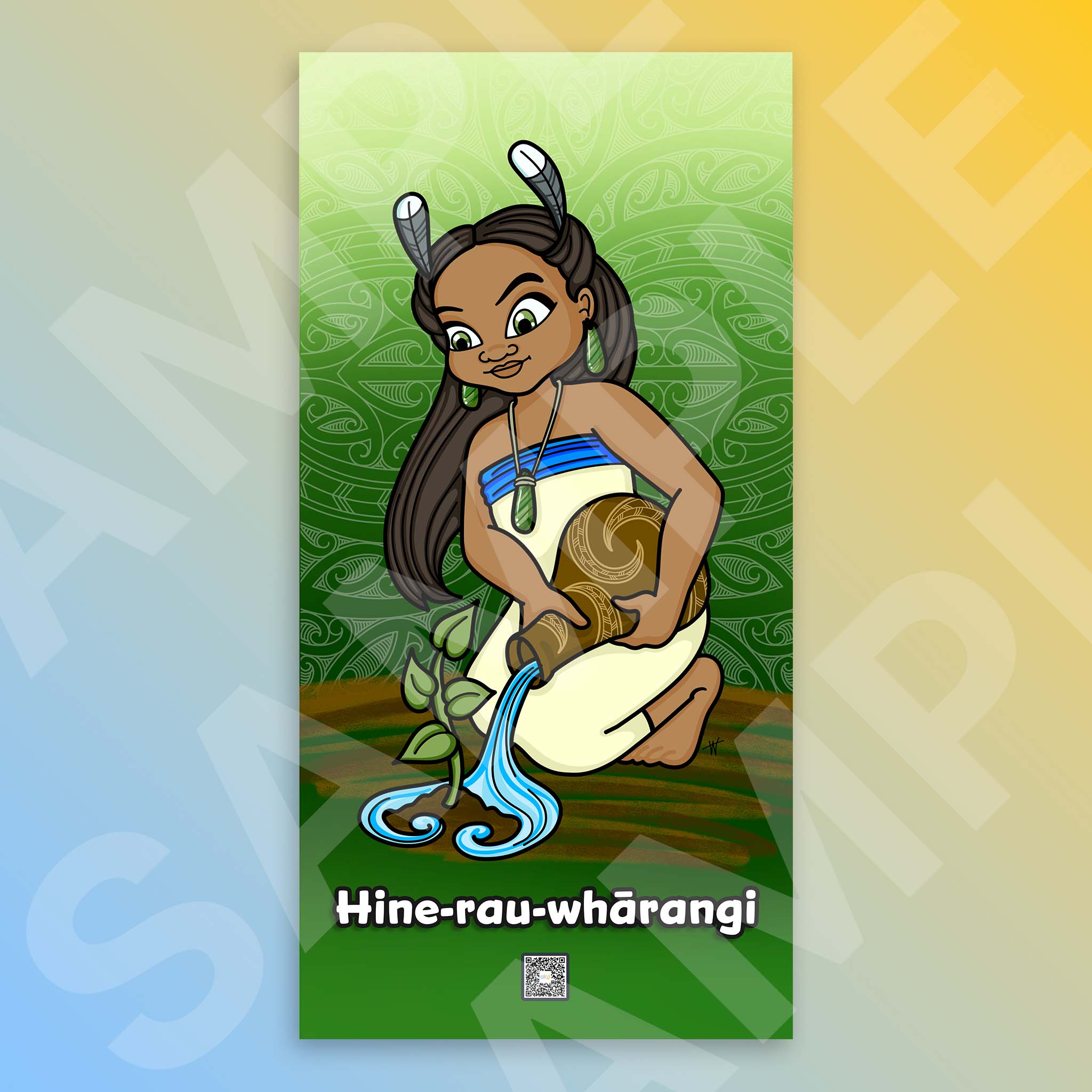 Hine-rau-whārangi Outdoor Art Panel