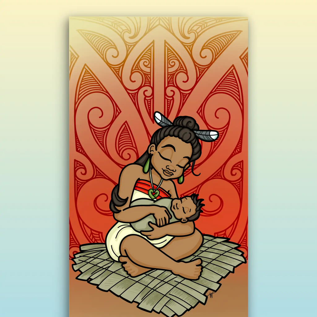 Hine-te-iwaiwa Outdoor Art Panel