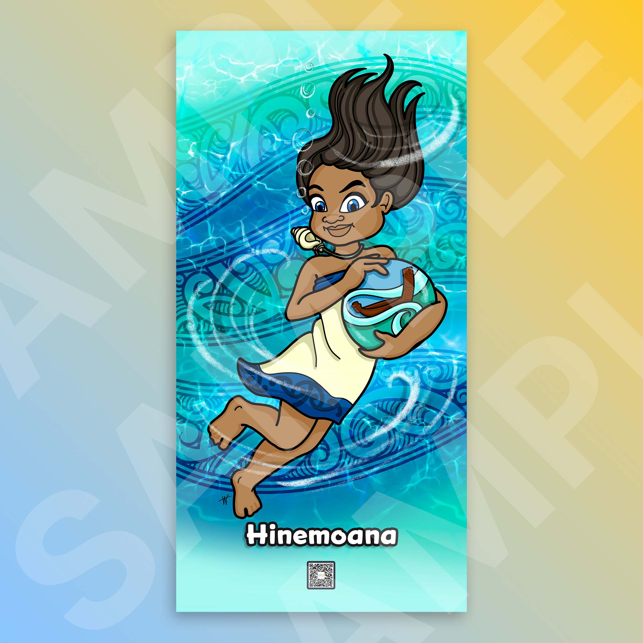 Hinemoana Outdoor Art Panel