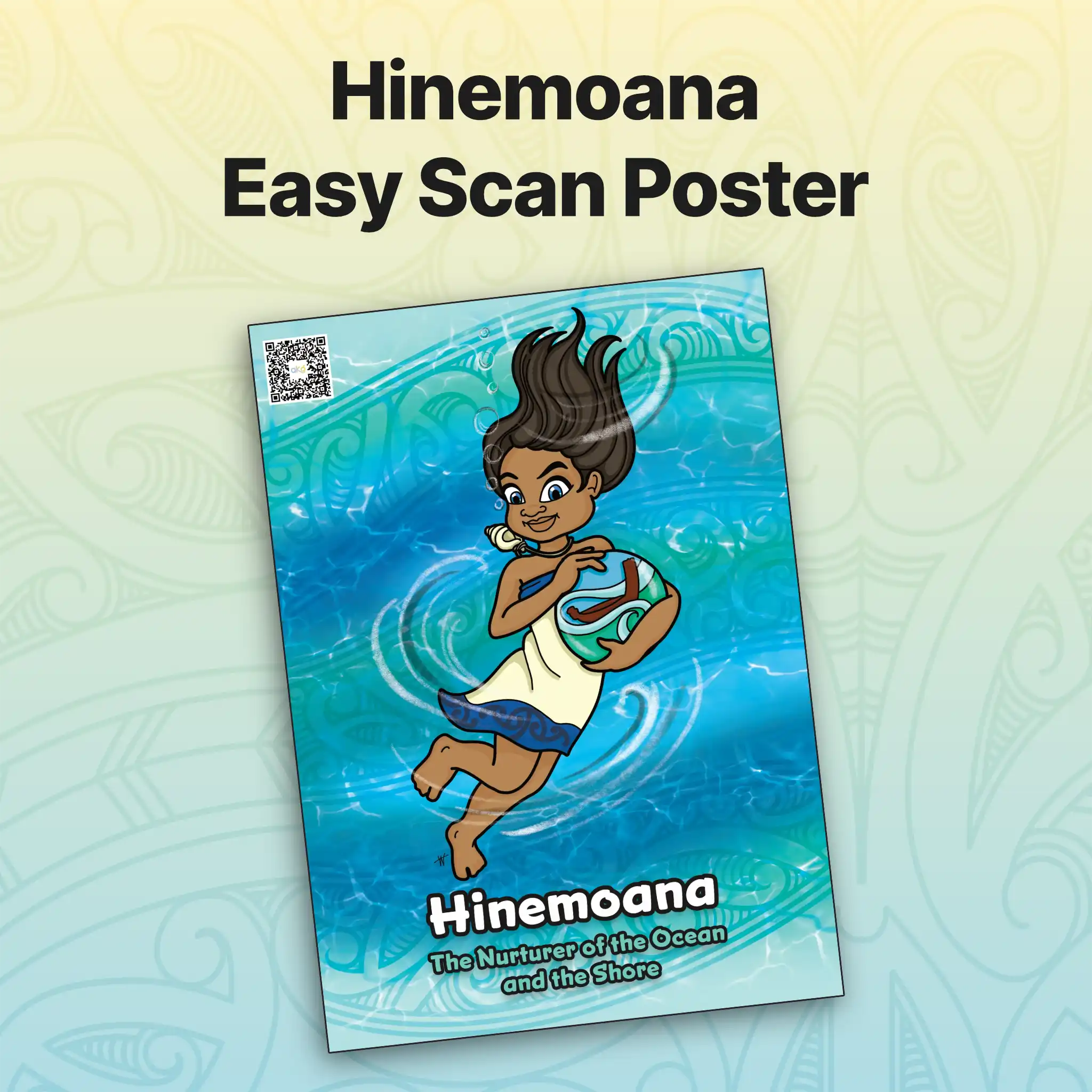 Hinemoana Easy Scan Poster