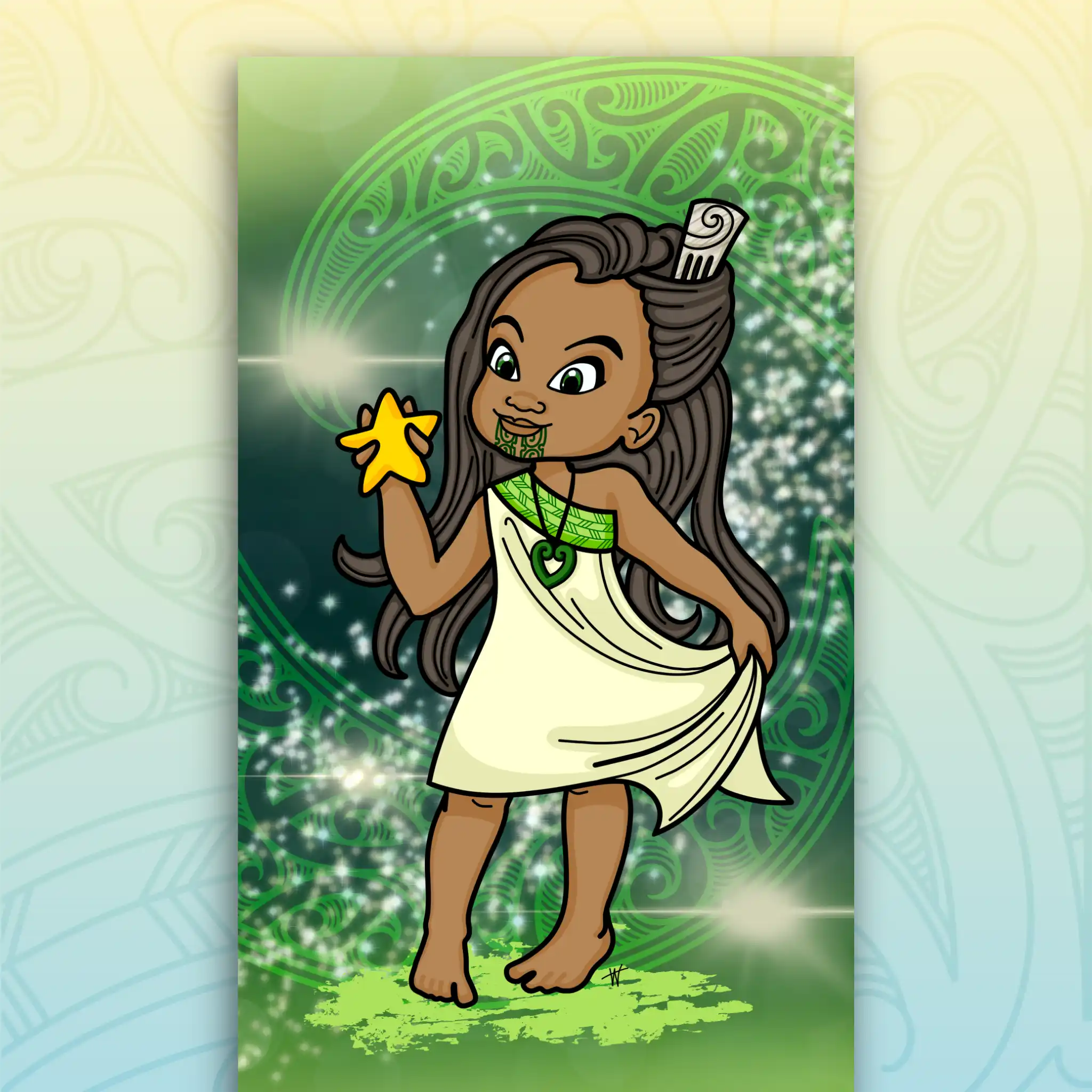 Hiwa-i-te-rangi Outdoor Art Panel