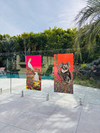 Cockatoo Waterproof Outdoor Wall Art