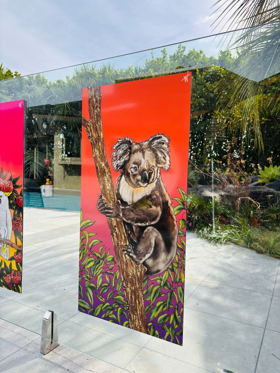 Koala Waterproof Outdoor Wall Art
