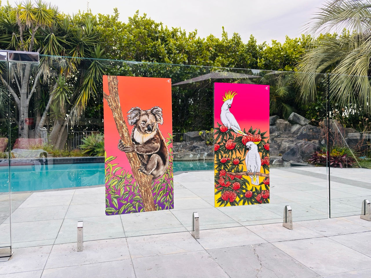 Koala Waterproof Outdoor Wall Art