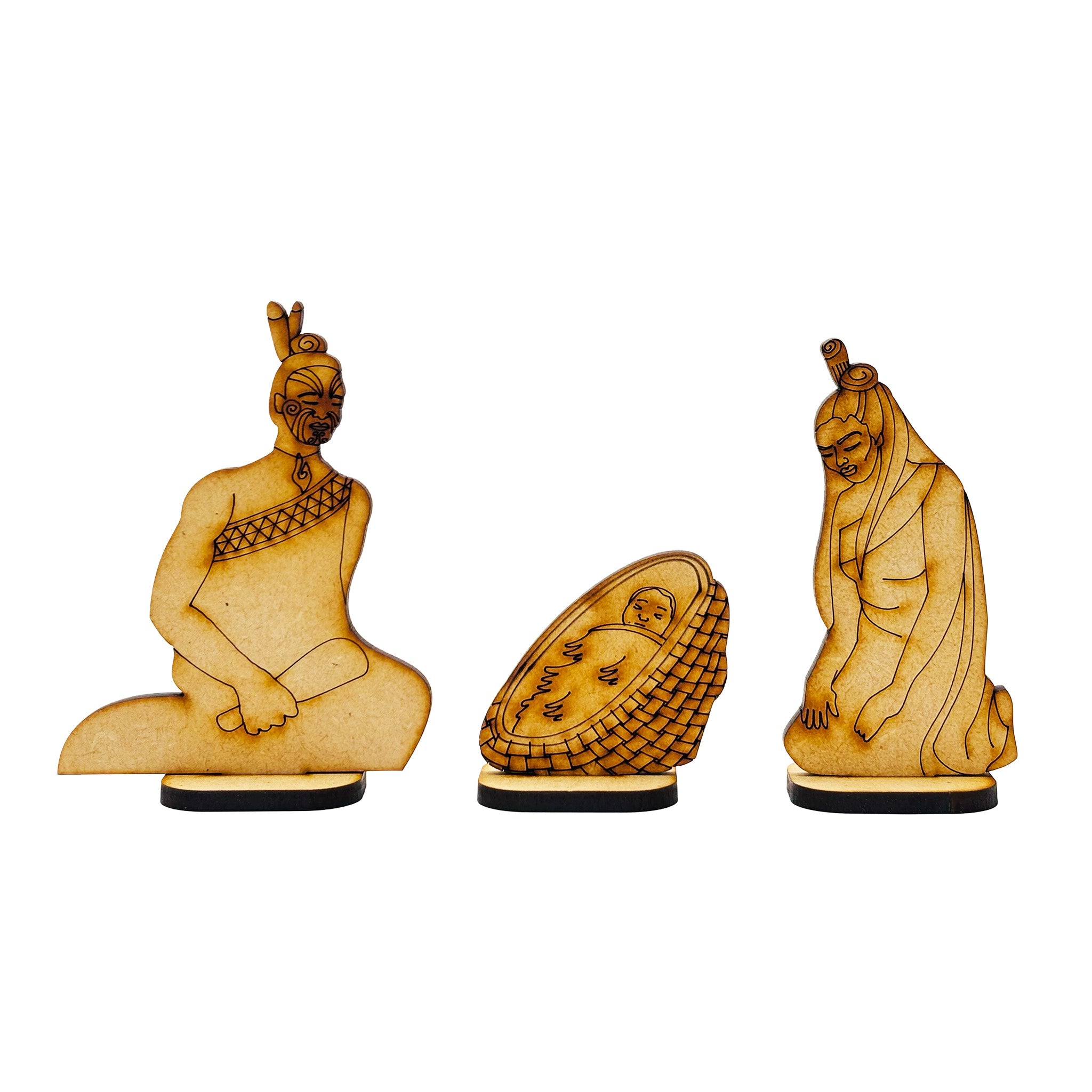 Māori Nativity Set