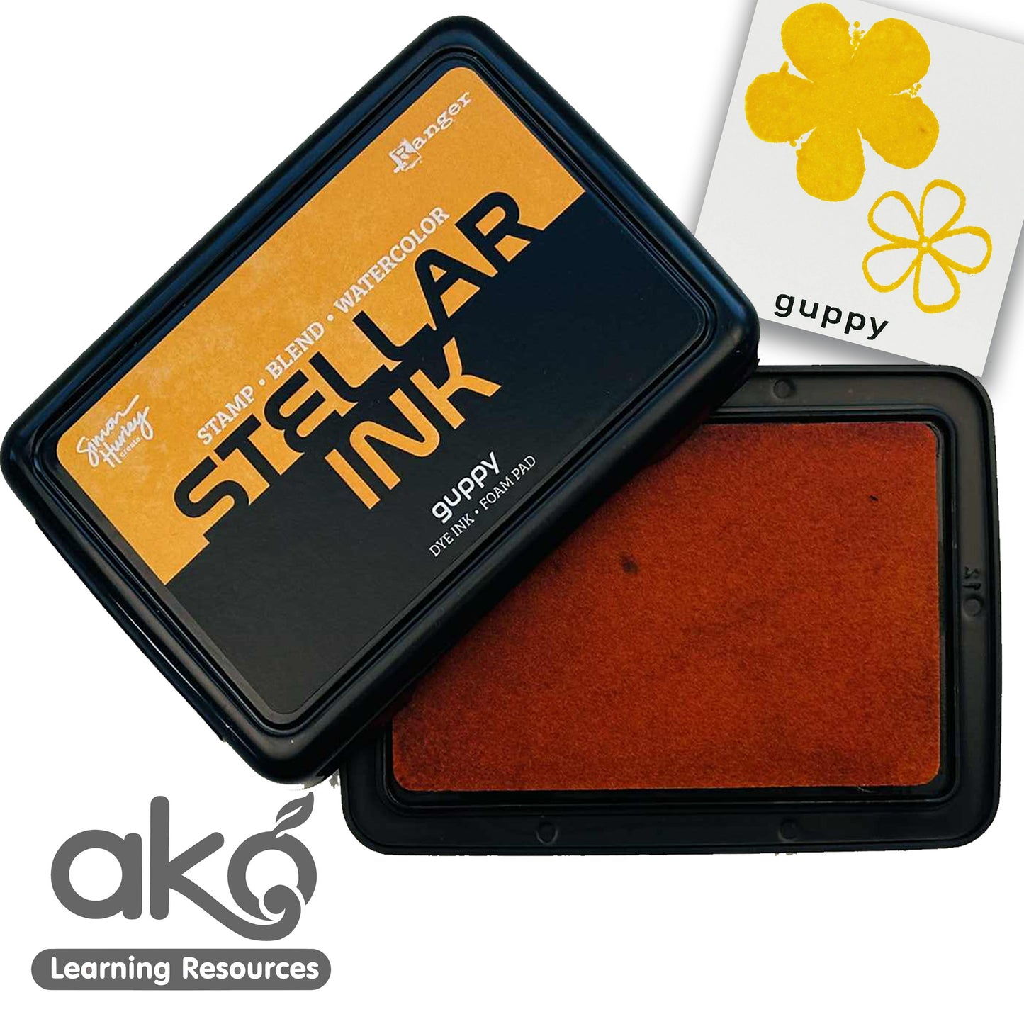 Ranger Stellar Ink - Guppy Orange Ink Pad