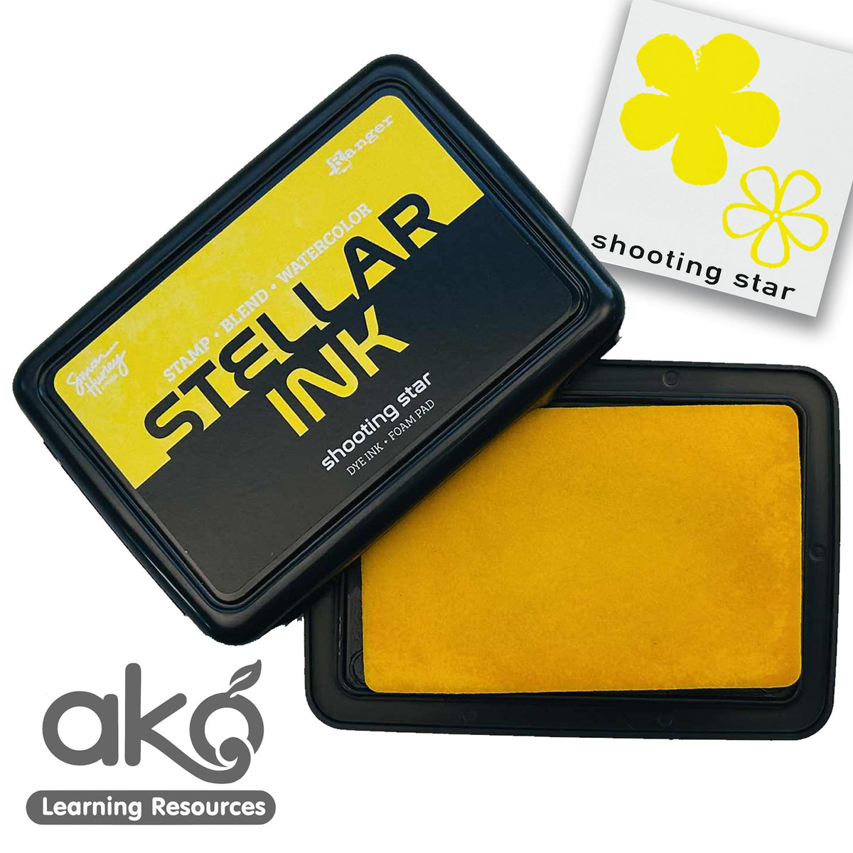 Ranger Stellar Ink - Shooting Star Yellow Ink Pad – Ako Learning Resources