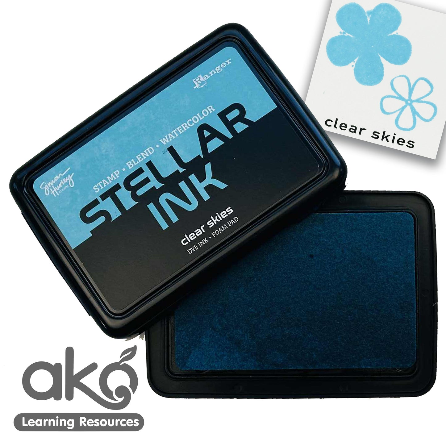 Ranger Stellar Ink - Clear Skies Blue Ink Pad