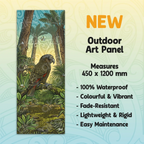 Kākā Forest Parrot Outdoor Art Panel