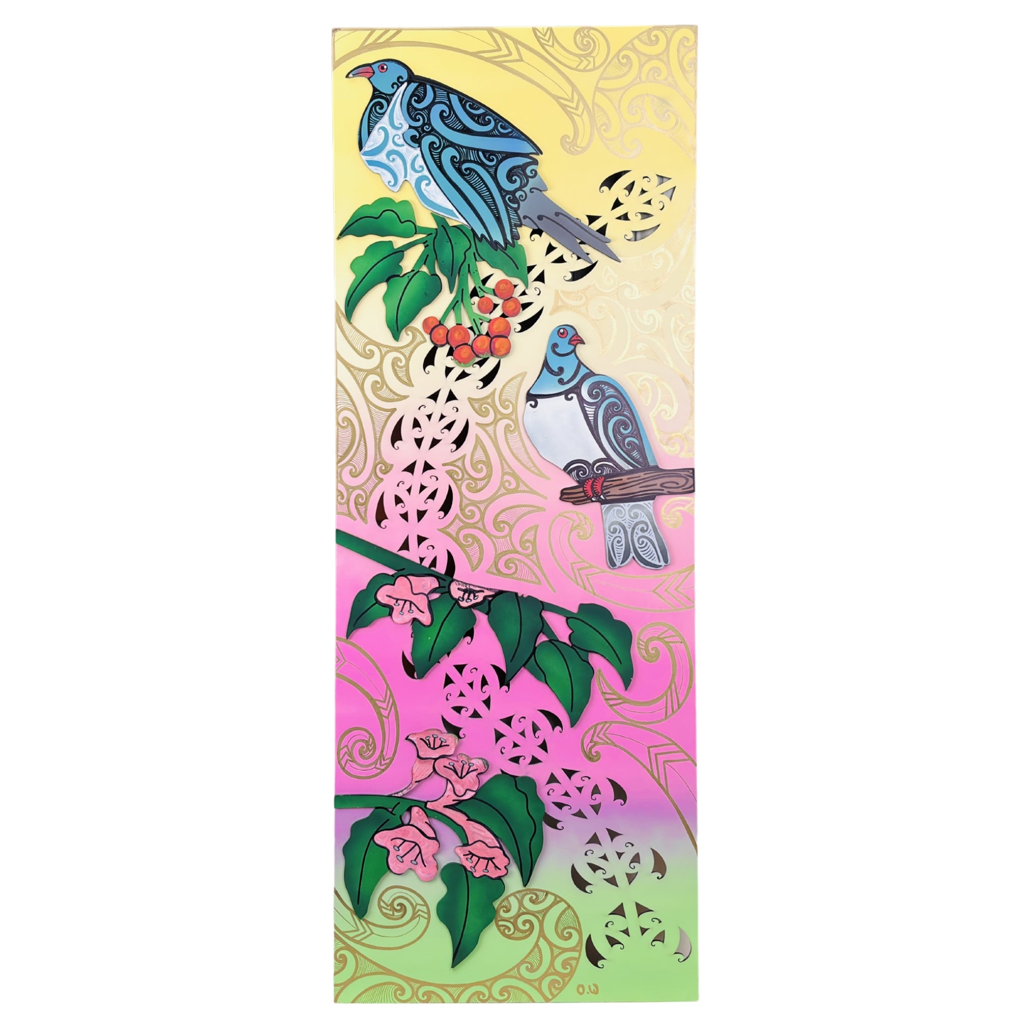 Kererū Indoor Art Panel