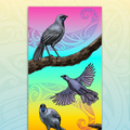 Kokako Outdoor Wall Panel