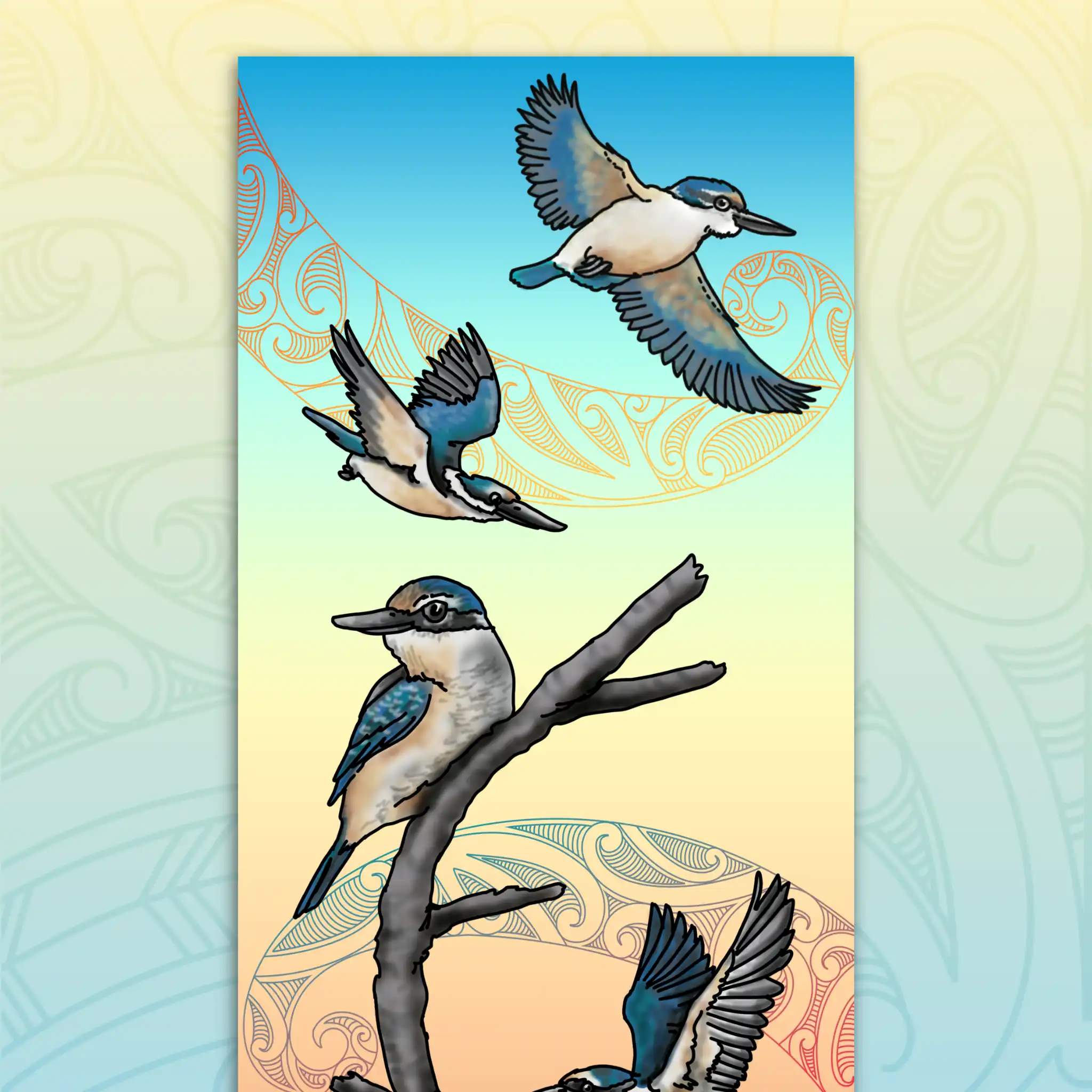 Kotare Outdoor Wall Panel