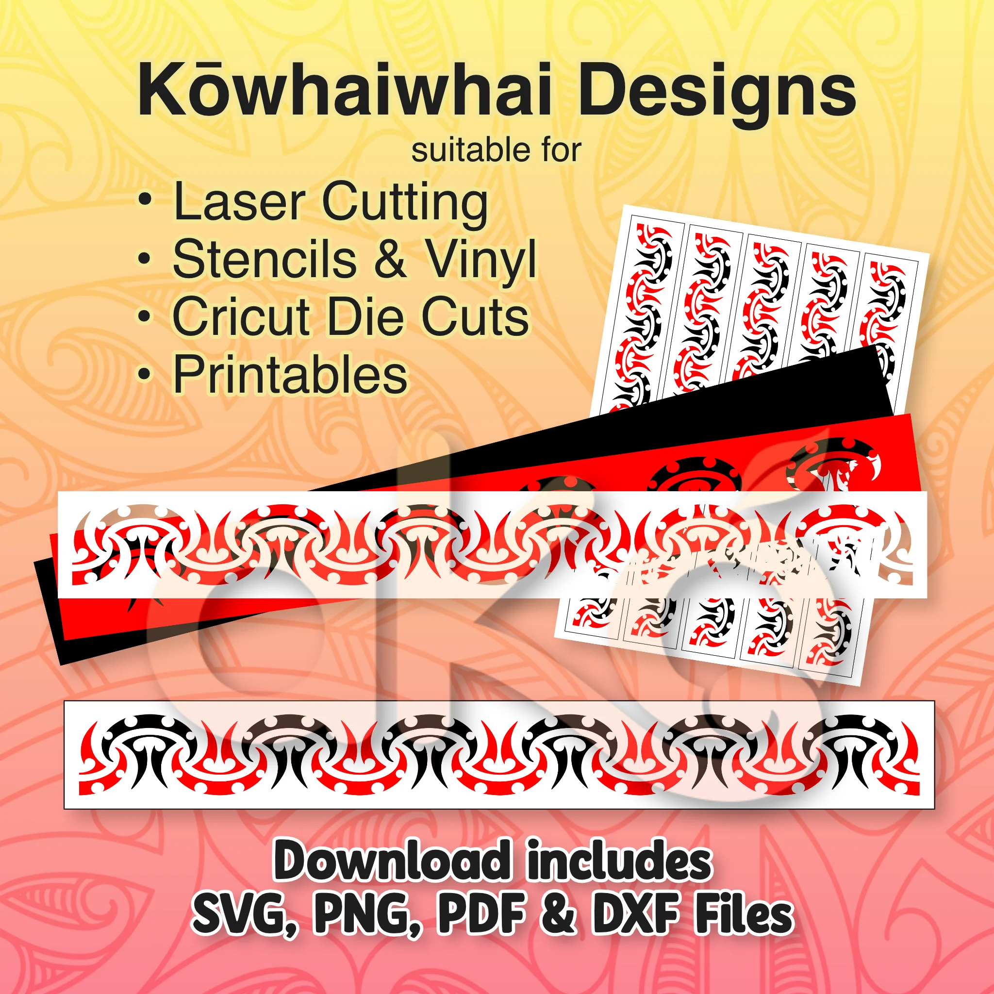 Kōwhaiwhai 9