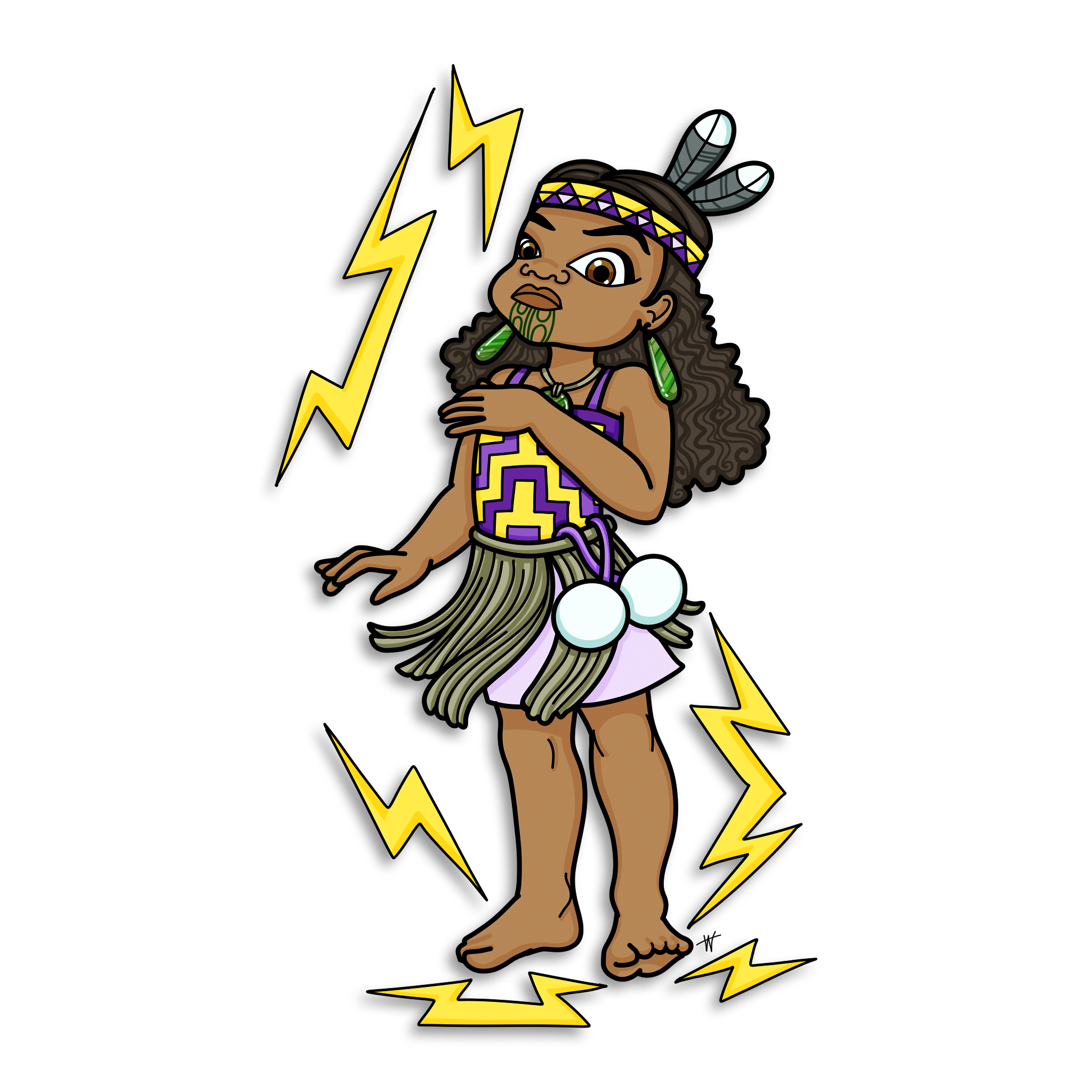 Hine-te-uira: The Lightning Maid