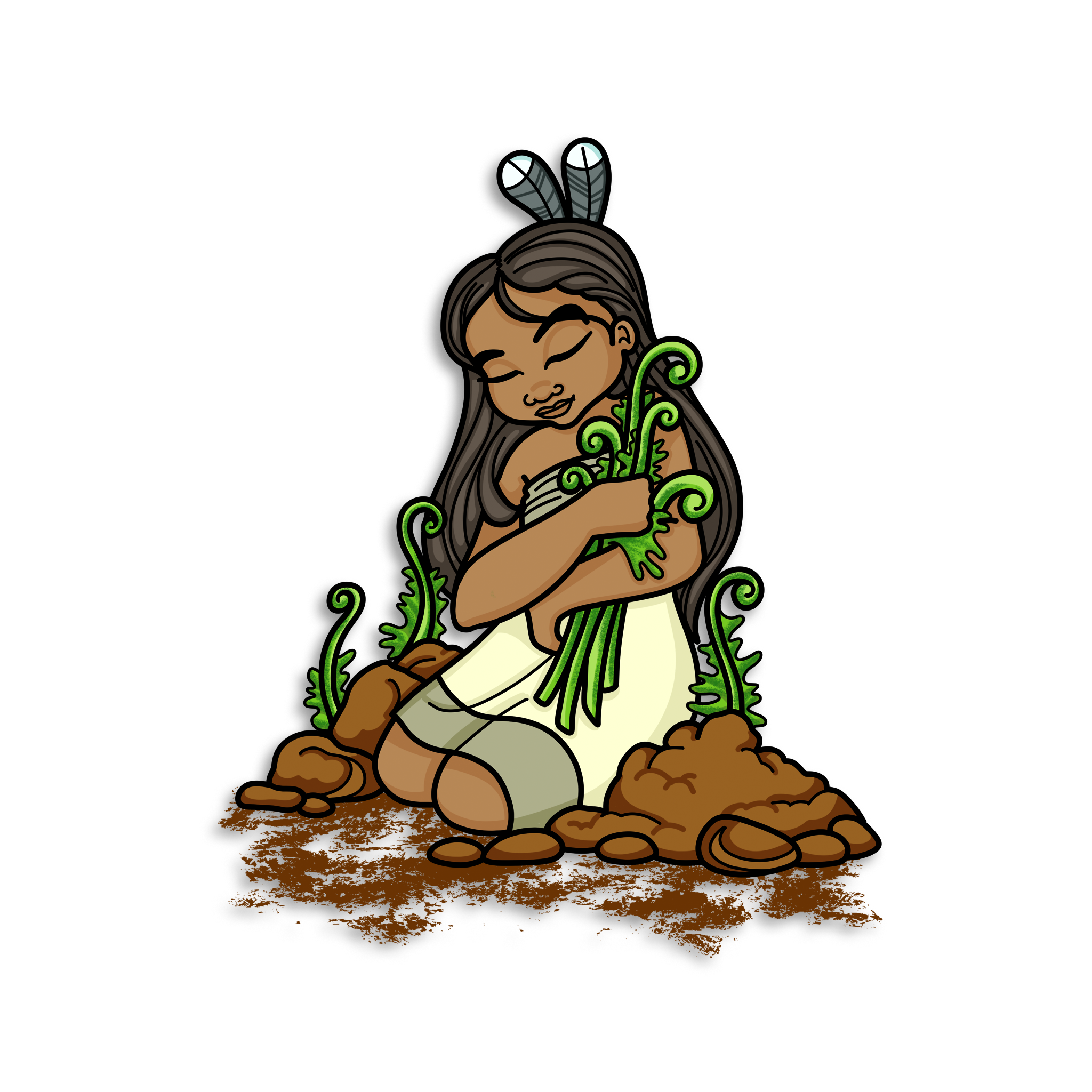 Hine-ahu-one: The Earth-Formed Maiden