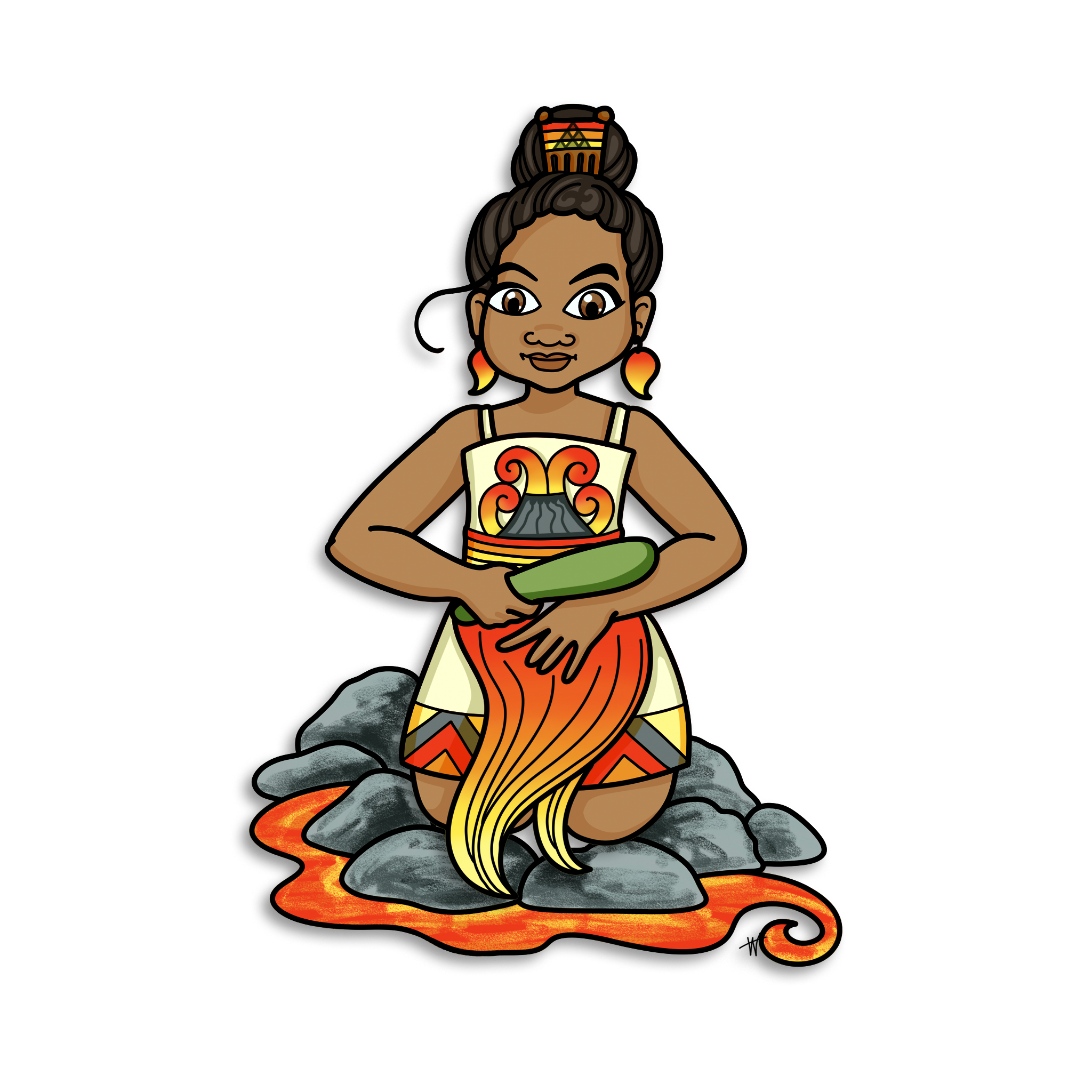 Hine-i-tapeka: The Guardian of Underground Fire