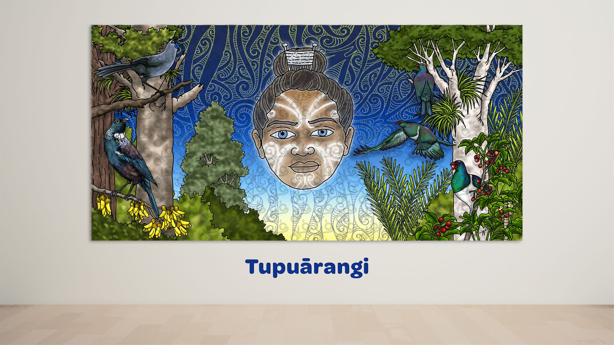 Matariki Mural - Tupuārangi