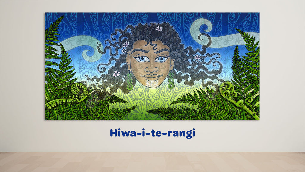 Matariki Mural - Hiwa-i-te-rangi