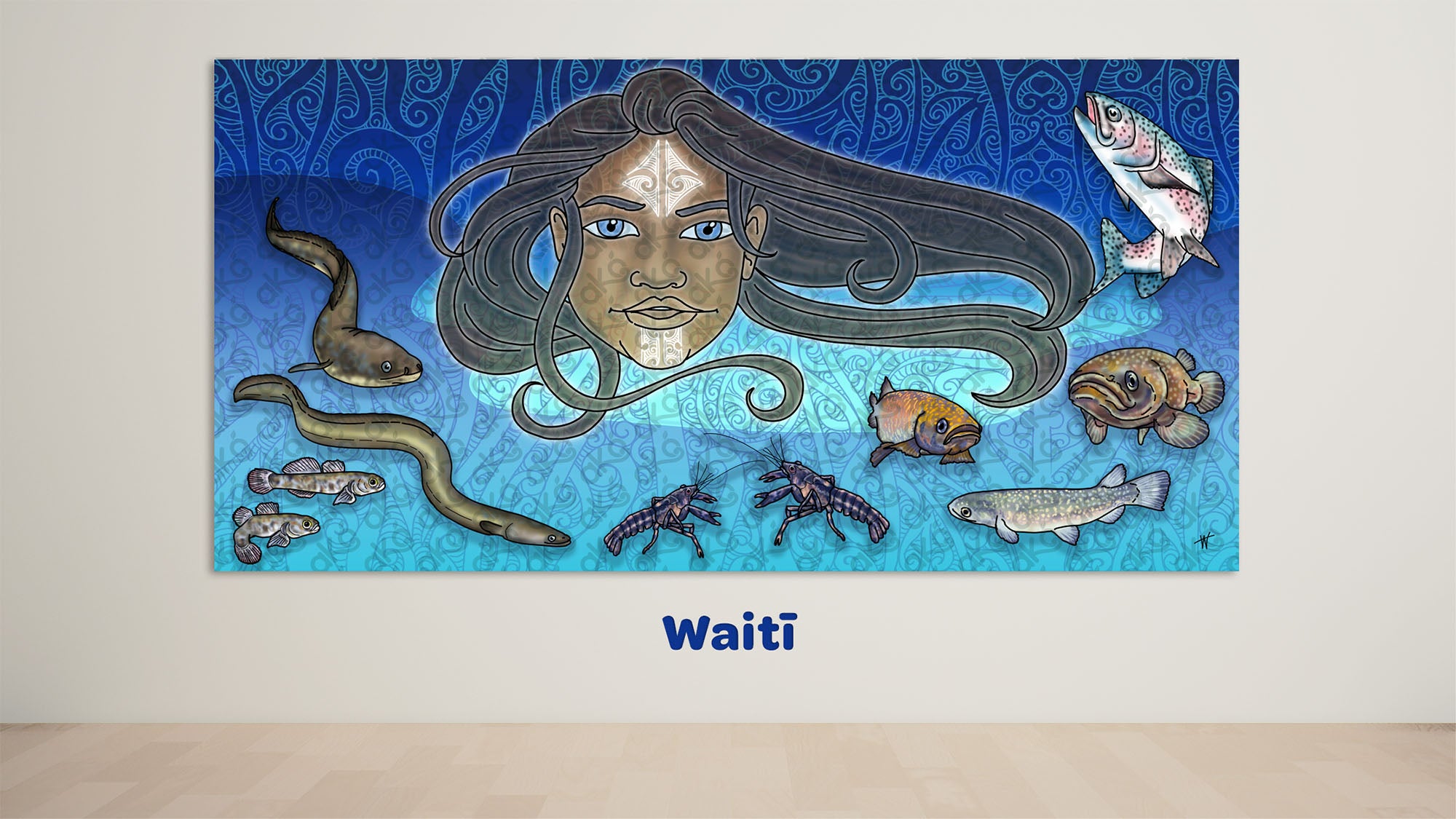 Matariki Mural - Waitī