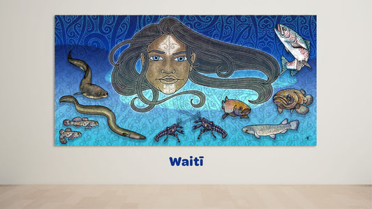 Matariki Mural - Waitī