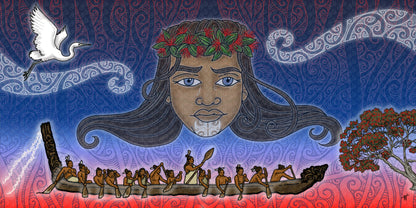 Matariki Mural - Pōhutukawa