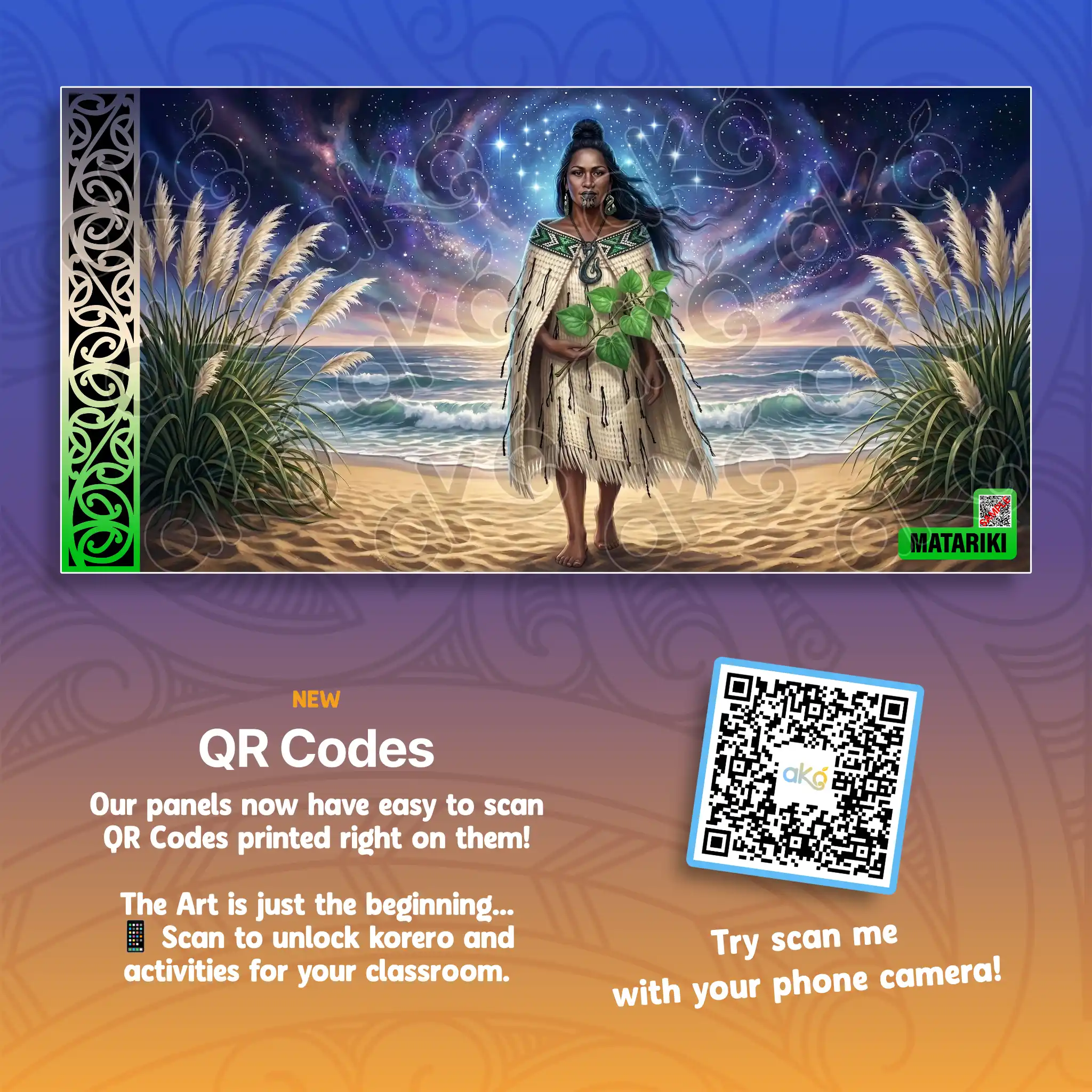 Matariki Outdoor Art Panel