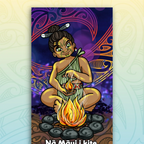 Māui finds Fire Outdoor Art Panel