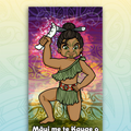 Māui and the Jawbone Outdoor Art Panel
