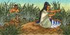 Māui find his Mother Māui Mural