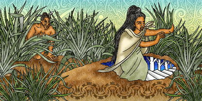 Māui find his Mother Māui Mural