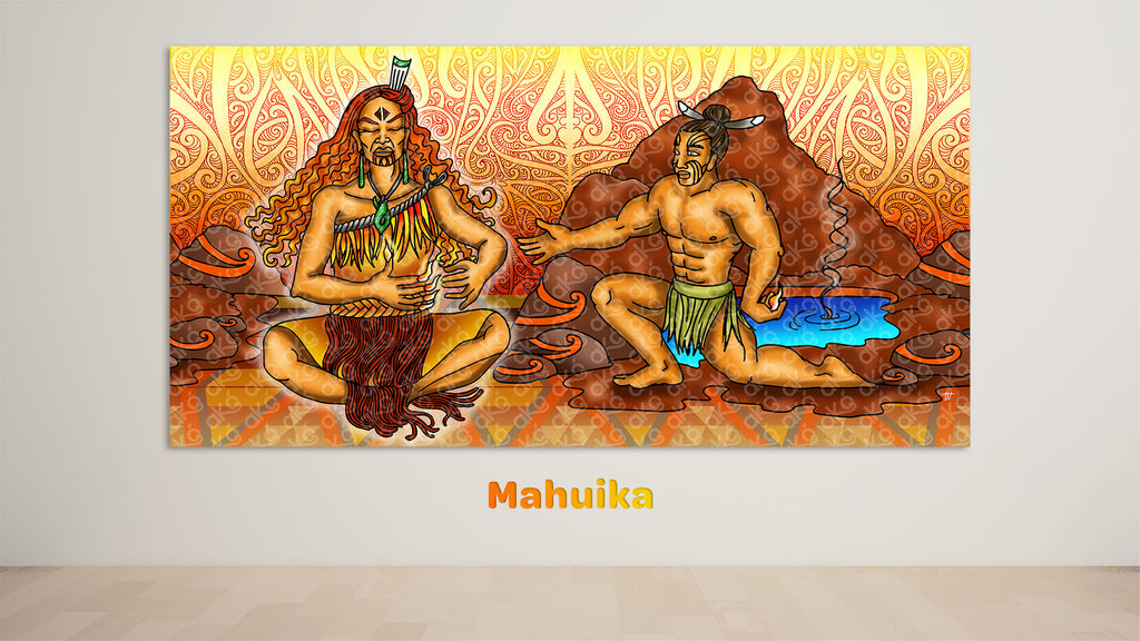 Mahuika Māui Mural
