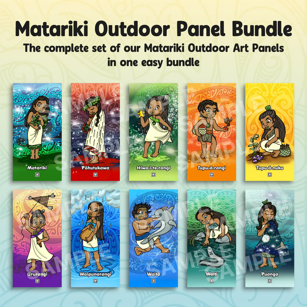 Matariki Outdoor Art Panels Complete Bundle