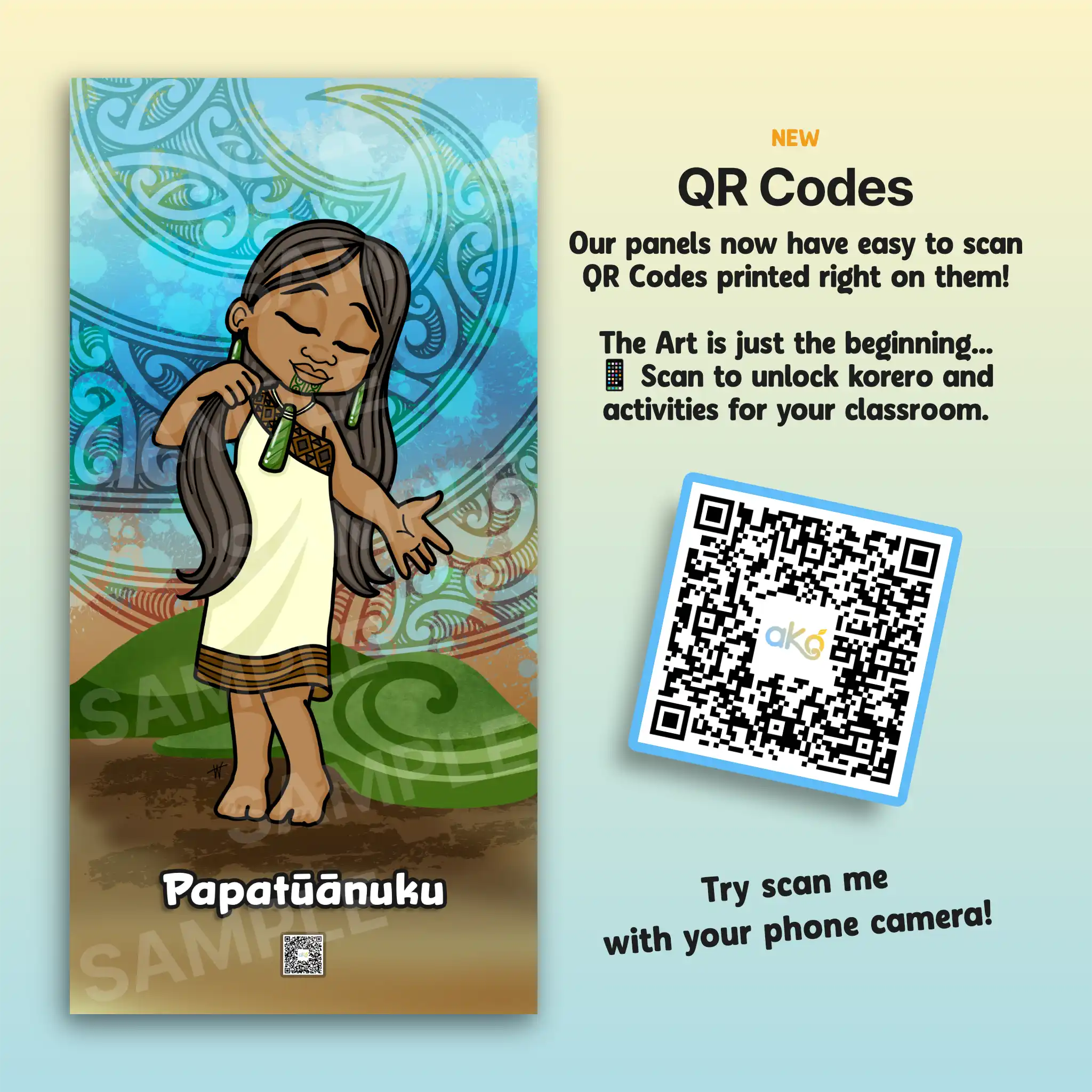 Papatūānuku Outdoor Art Panel