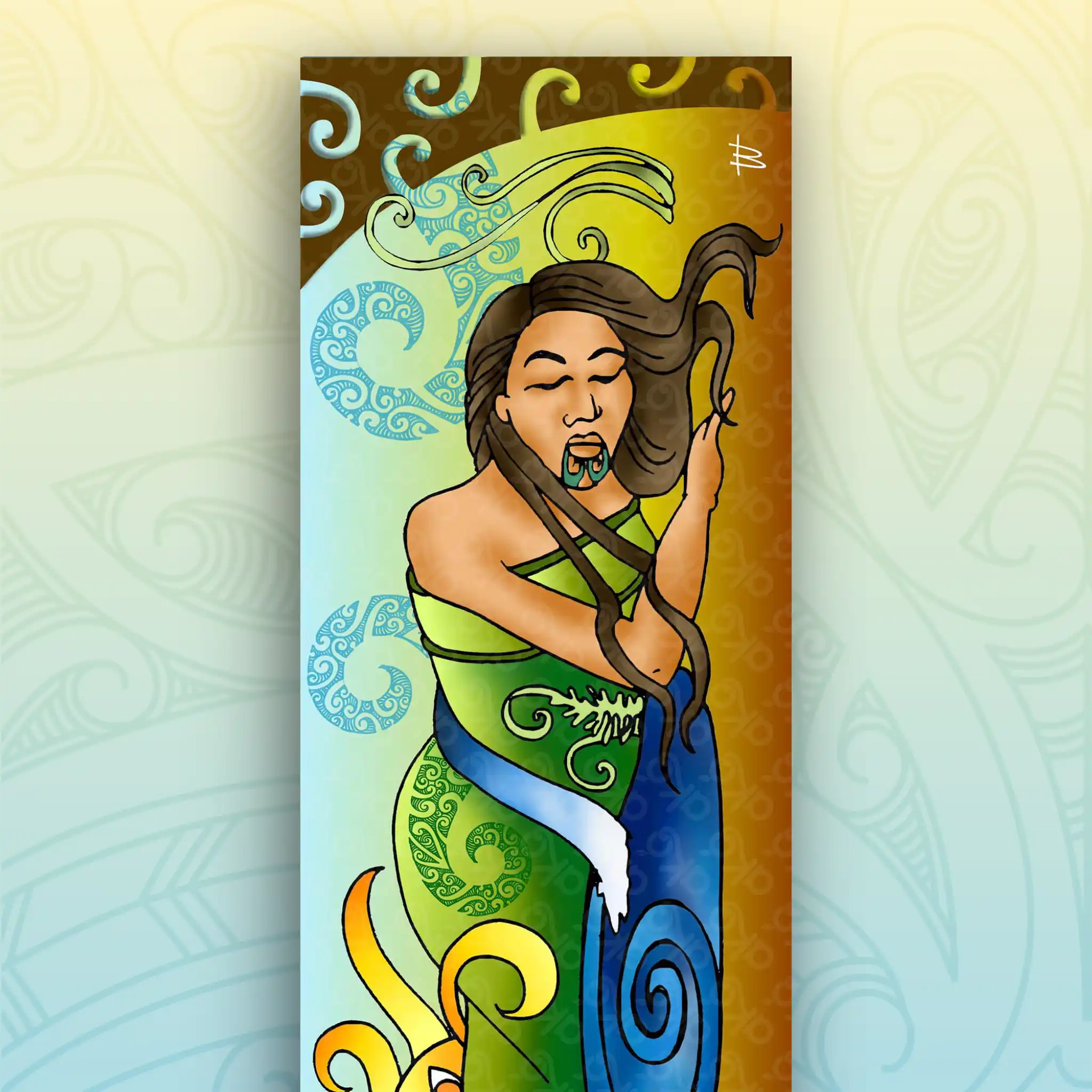 Atua Wall Panel - Papatūānuku