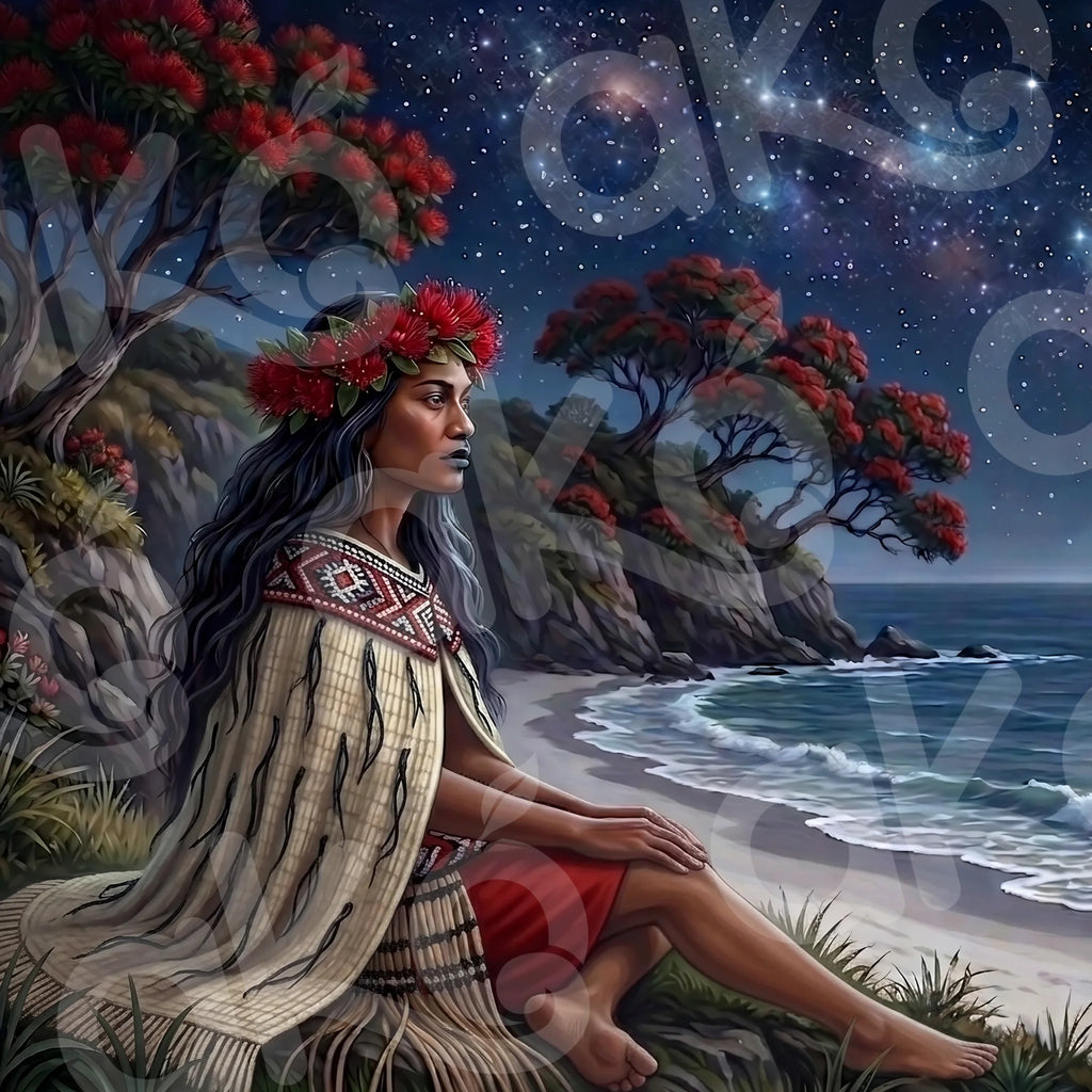 Pōhutakawa Outdoor Art Panel