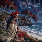 Pōhutakawa Outdoor Art Panel