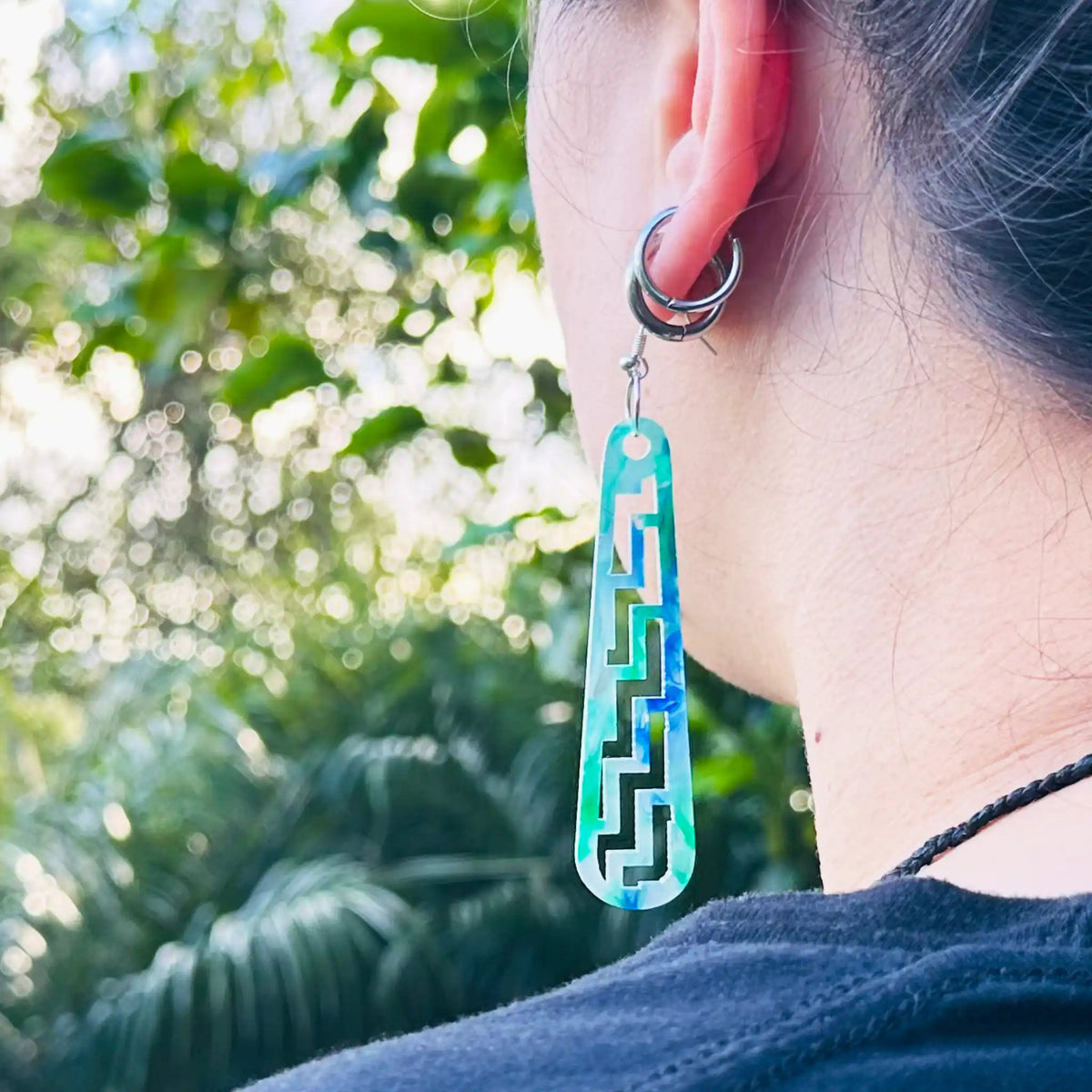 Poutama Earrings
