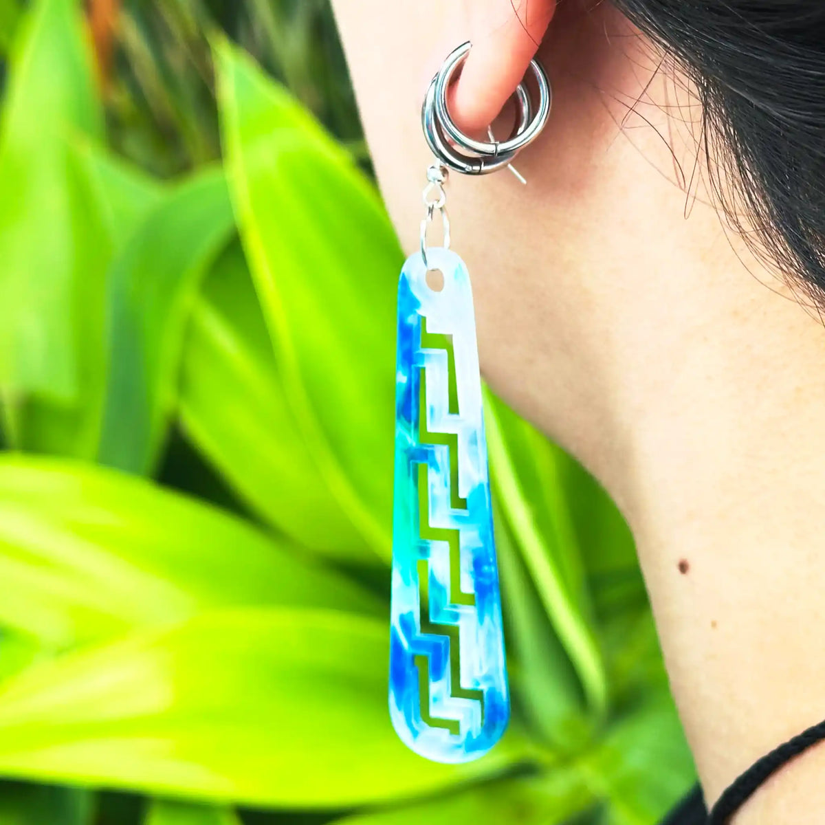 Poutama Earrings