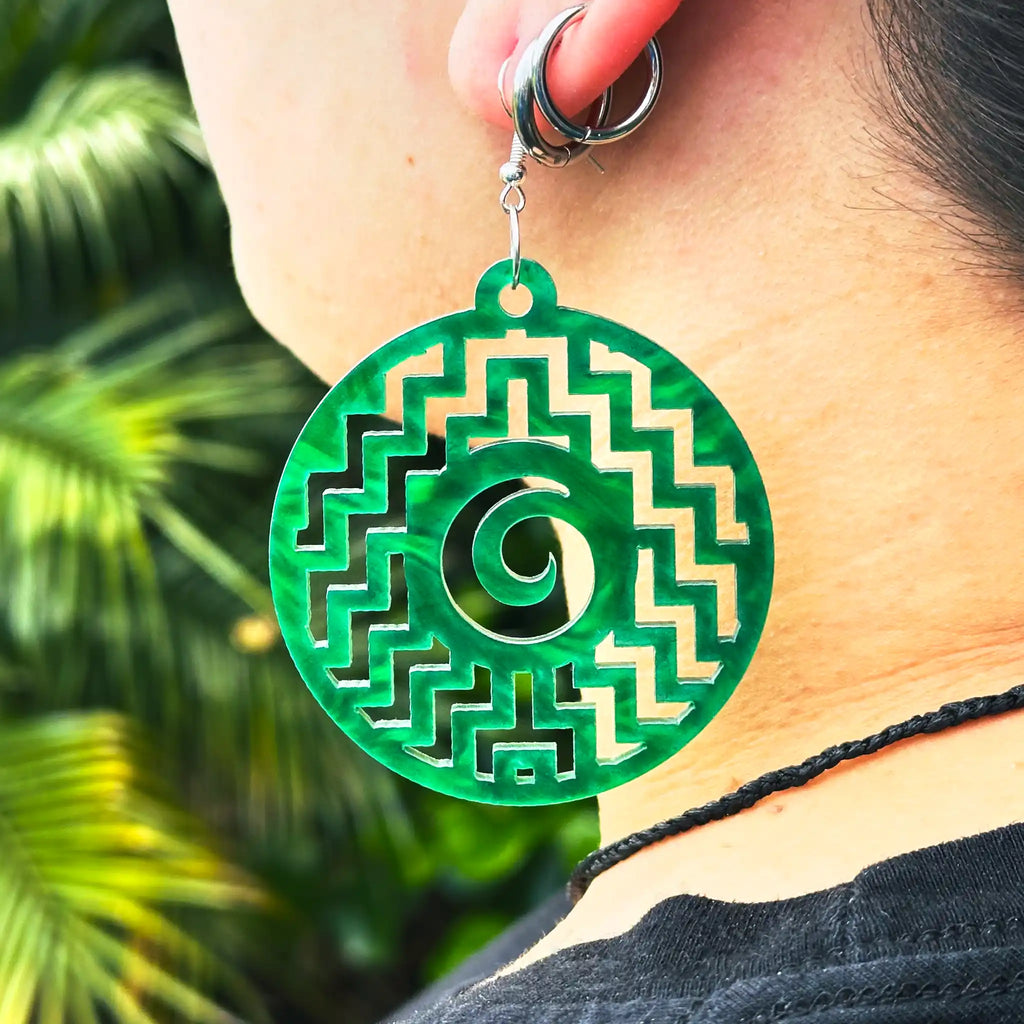Poutama Hou Earrings